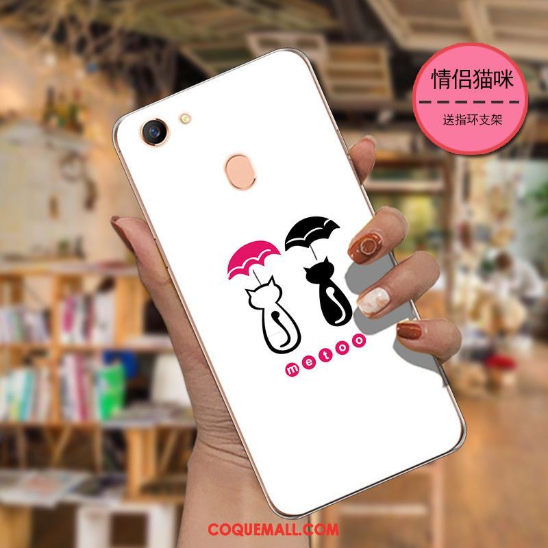 Étui Oppo F7 Incassable Téléphone Portable Mode, Coque Oppo F7 Dessin Animé Fluide Doux