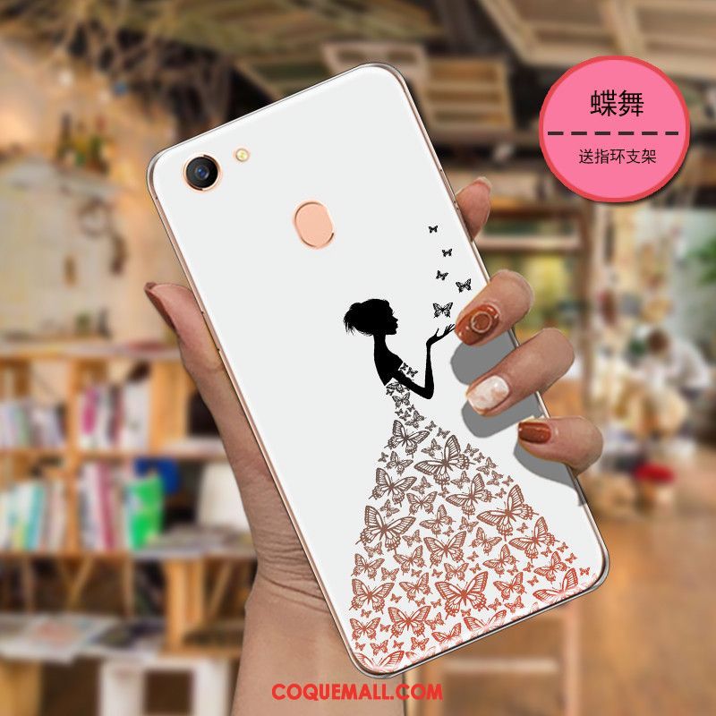 Étui Oppo F7 Incassable Téléphone Portable Mode, Coque Oppo F7 Dessin Animé Fluide Doux