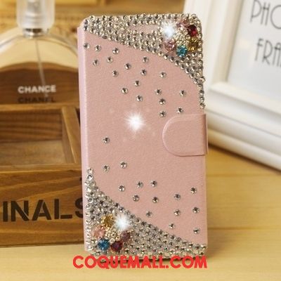 Étui Oppo F7 Protection Rose Étui En Cuir, Coque Oppo F7 Incassable Téléphone Portable