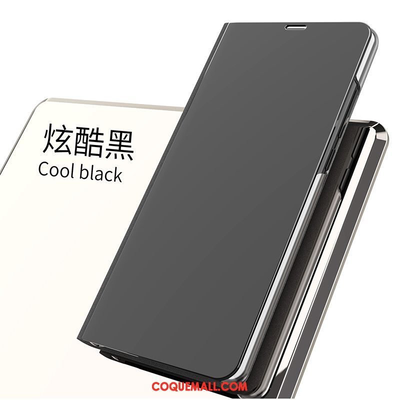 Étui Oppo F7 Support Placage Dormance, Coque Oppo F7 Violet Étui En Cuir