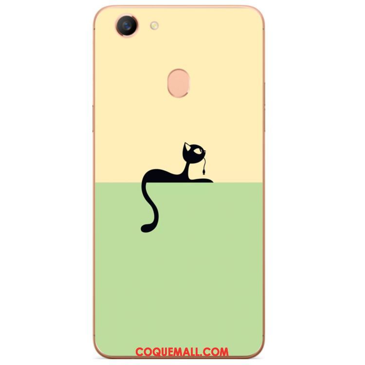 Étui Oppo F7 Tout Compris Chat Fluide Doux, Coque Oppo F7 Dragon Incassable