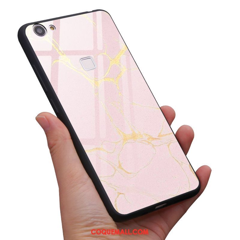 Étui Oppo F7 Tout Compris Silicone Rose, Coque Oppo F7 Personnalisé Protection