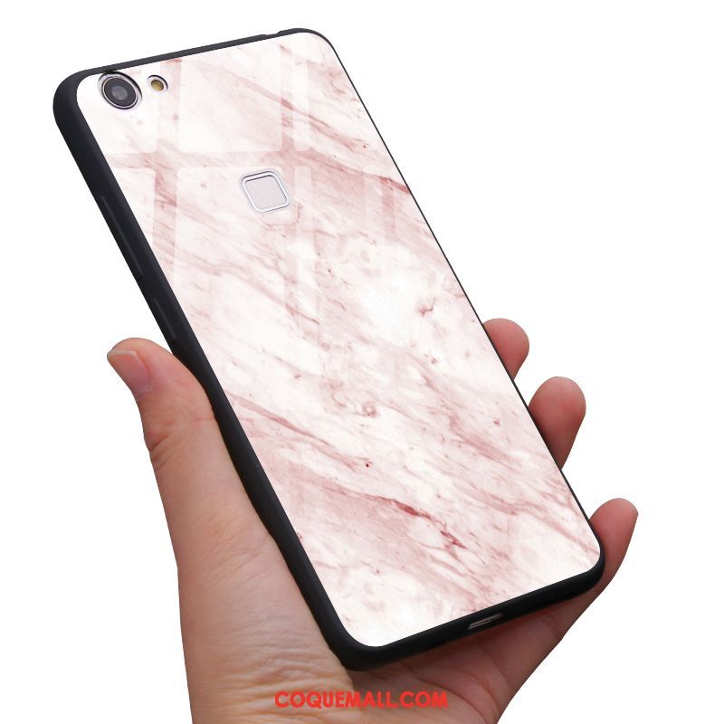 Étui Oppo F7 Tout Compris Silicone Rose, Coque Oppo F7 Personnalisé Protection