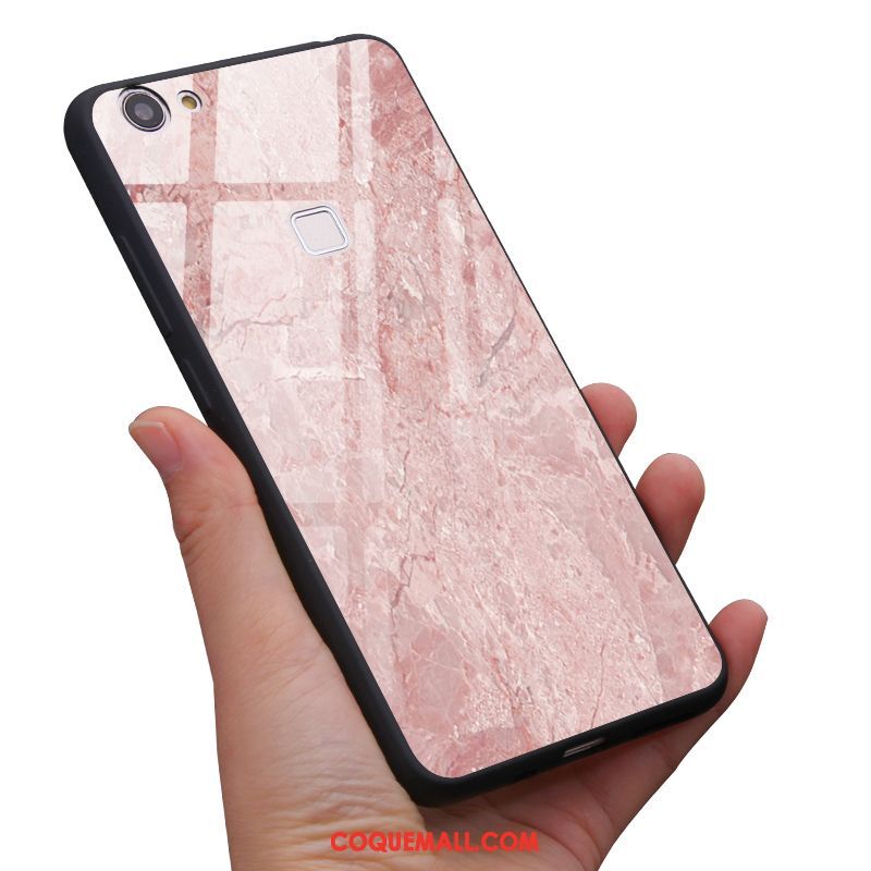 Étui Oppo F7 Tout Compris Silicone Rose, Coque Oppo F7 Personnalisé Protection