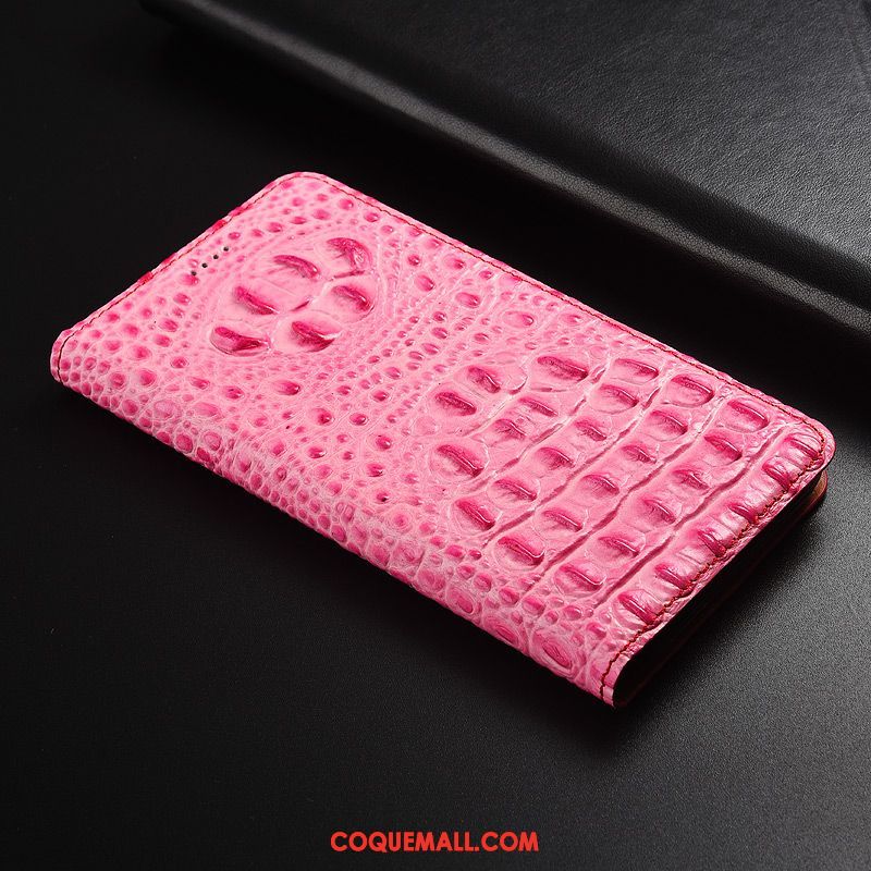 Étui Oppo F7 Youth Jeunesse Étui En Cuir Protection, Coque Oppo F7 Youth Crocodile Modèle Fleurie