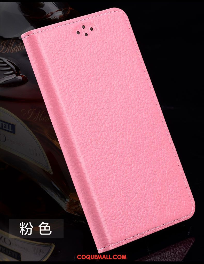 Étui Oppo F7 Youth Protection Incassable Étui En Cuir, Coque Oppo F7 Youth Téléphone Portable Clamshell Braun