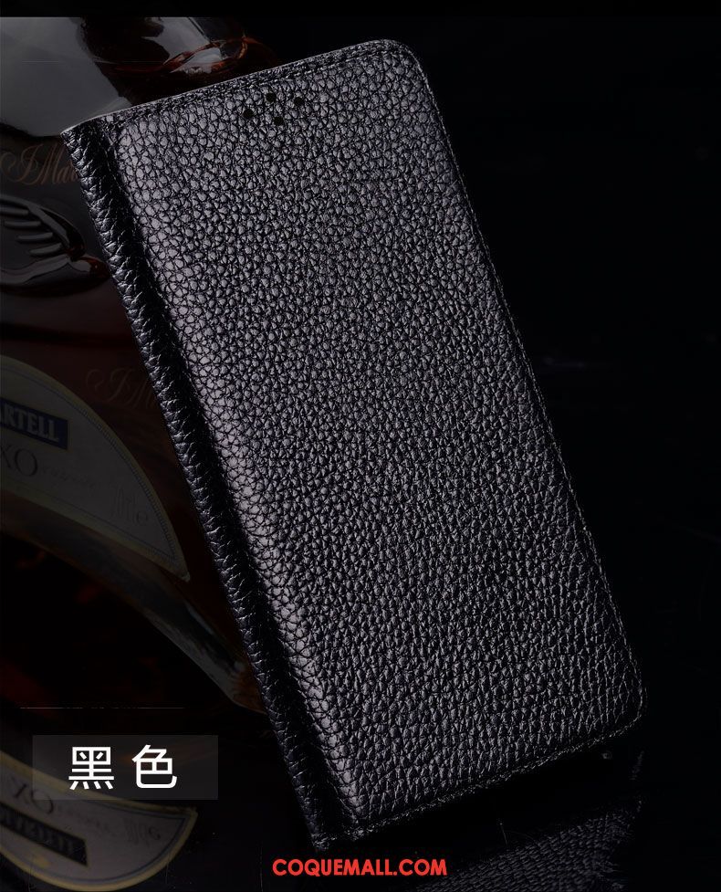 Étui Oppo F7 Youth Protection Incassable Étui En Cuir, Coque Oppo F7 Youth Téléphone Portable Clamshell Braun