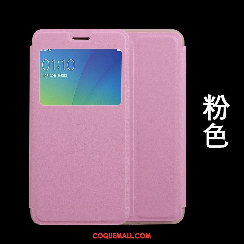 Étui Oppo F7 Youth Simple Téléphone Portable Protection, Coque Oppo F7 Youth Clamshell Support
