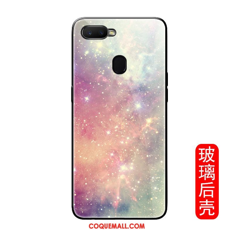 Étui Oppo F9 Camouflage Tout Compris Silicone, Coque Oppo F9 Verre Tendance