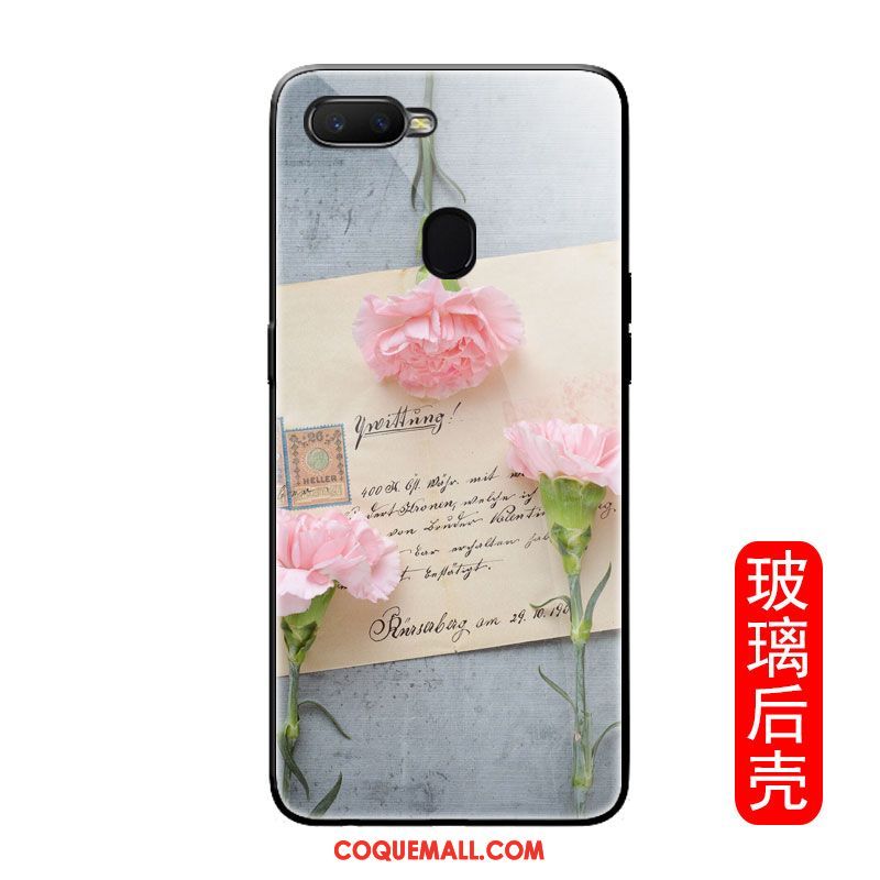 Étui Oppo F9 Créatif Rose Petit, Coque Oppo F9 Tout Compris Floral