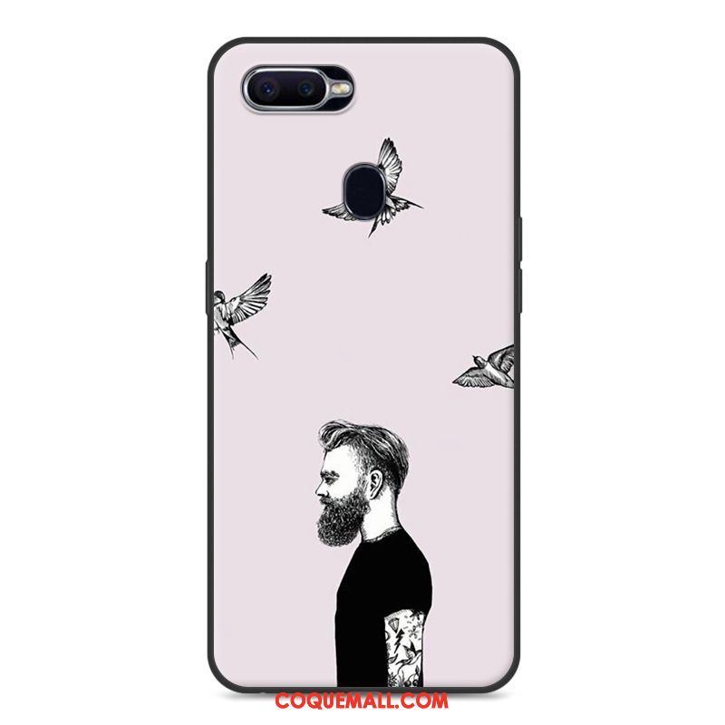 Étui Oppo F9 Dessin Animé Tout Compris Personnalité, Coque Oppo F9 Protection Créatif