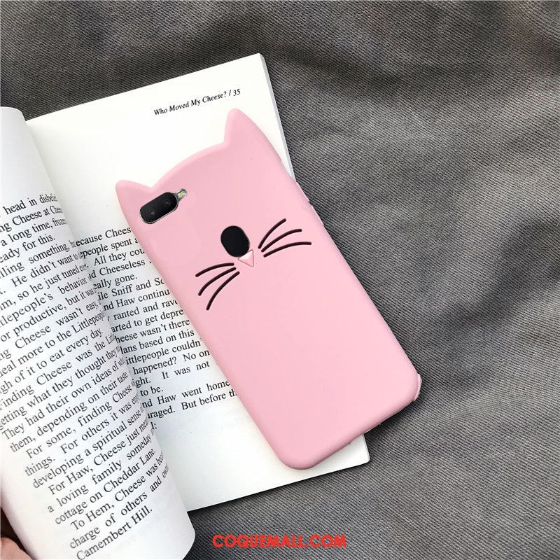 Étui Oppo F9 Incassable Charmant Fluide Doux, Coque Oppo F9 Téléphone Portable Blanc