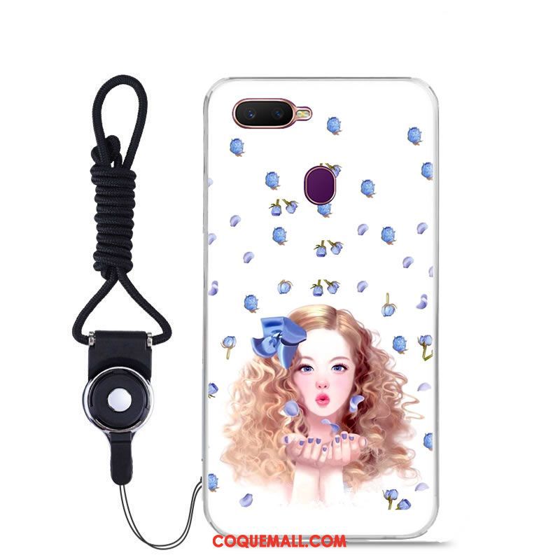 Étui Oppo F9 Personnalisé Tout Compris Fluide Doux, Coque Oppo F9 Téléphone Portable Dessin Animé