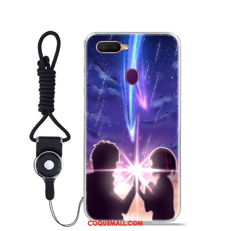 Étui Oppo F9 Personnalisé Tout Compris Fluide Doux, Coque Oppo F9 Téléphone Portable Dessin Animé