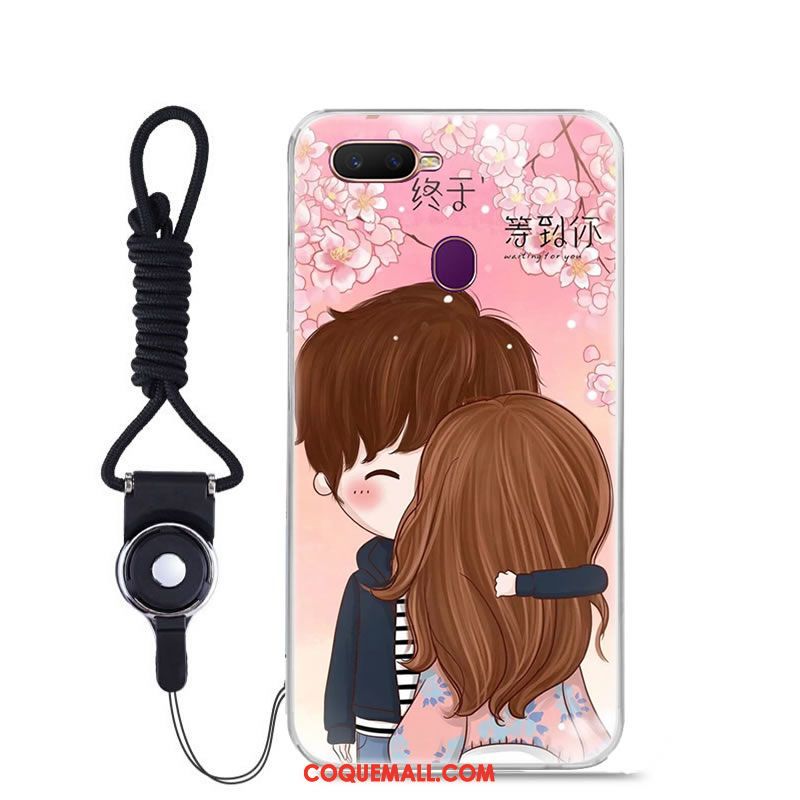 Étui Oppo F9 Personnalisé Tout Compris Fluide Doux, Coque Oppo F9 Téléphone Portable Dessin Animé