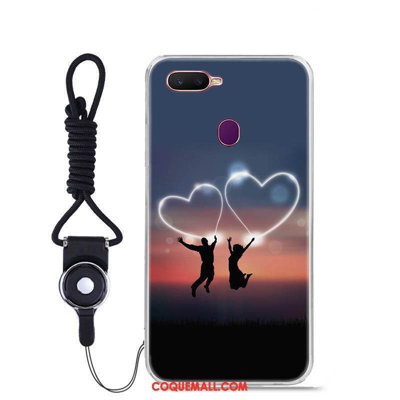 Étui Oppo F9 Personnalisé Tout Compris Fluide Doux, Coque Oppo F9 Téléphone Portable Dessin Animé