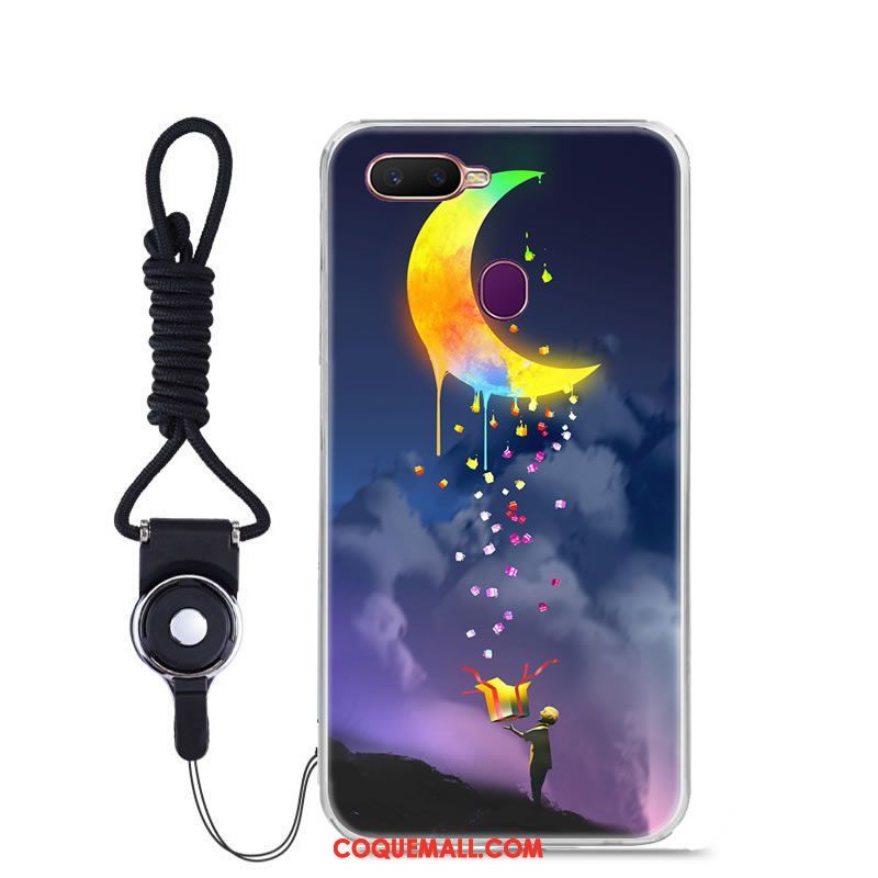 Étui Oppo F9 Personnalisé Tout Compris Fluide Doux, Coque Oppo F9 Téléphone Portable Dessin Animé