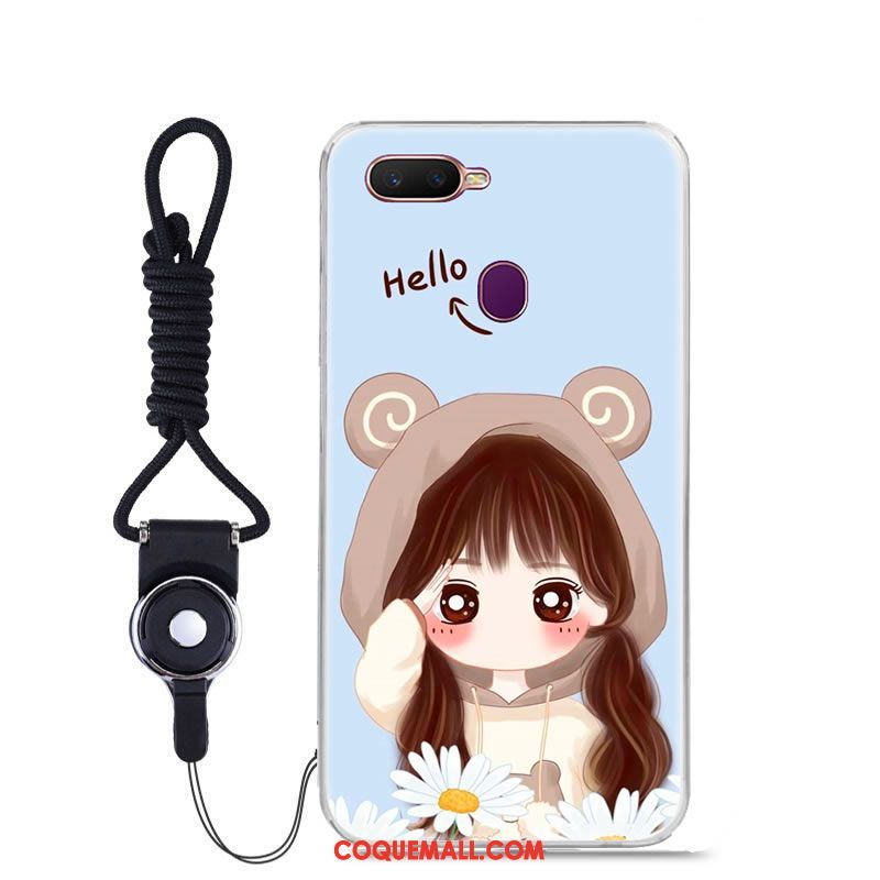 Étui Oppo F9 Personnalisé Tout Compris Fluide Doux, Coque Oppo F9 Téléphone Portable Dessin Animé