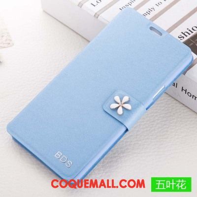 Étui Oppo F9 Protection Bleu Téléphone Portable, Coque Oppo F9 Incassable Étui En Cuir