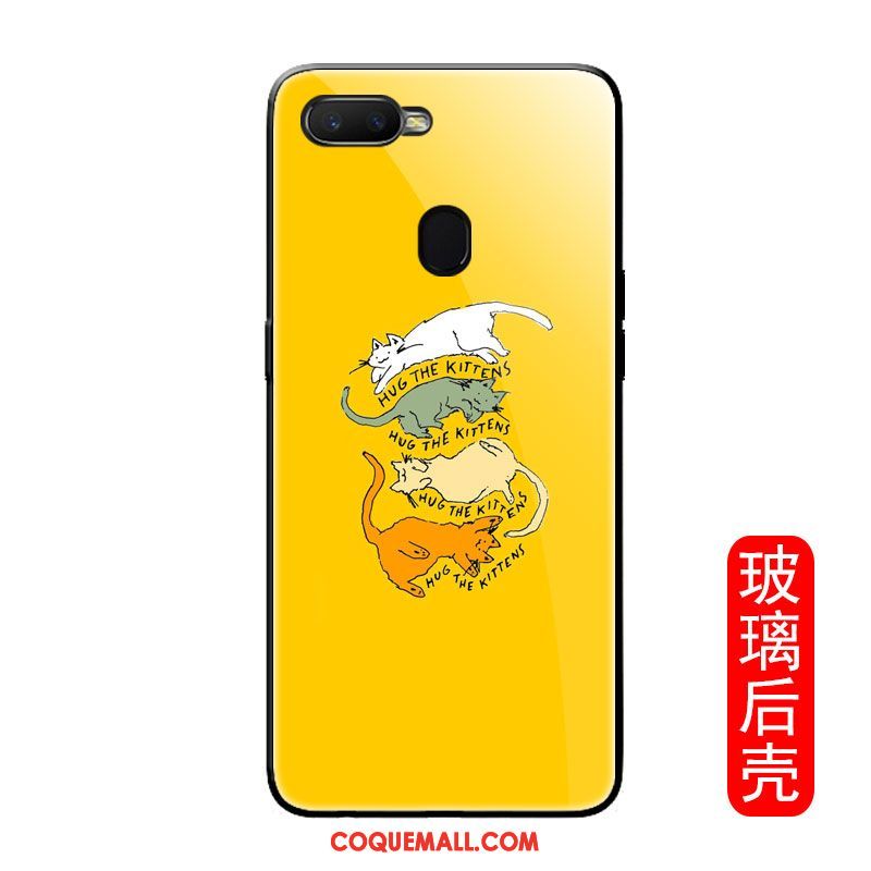 Étui Oppo F9 Simple Incassable Animal, Coque Oppo F9 Chat Tout Compris