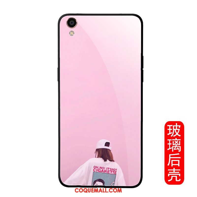 Étui Oppo F9 Starry Marque De Tendance Verre Simple, Coque Oppo F9 Starry Silicone Téléphone Portable