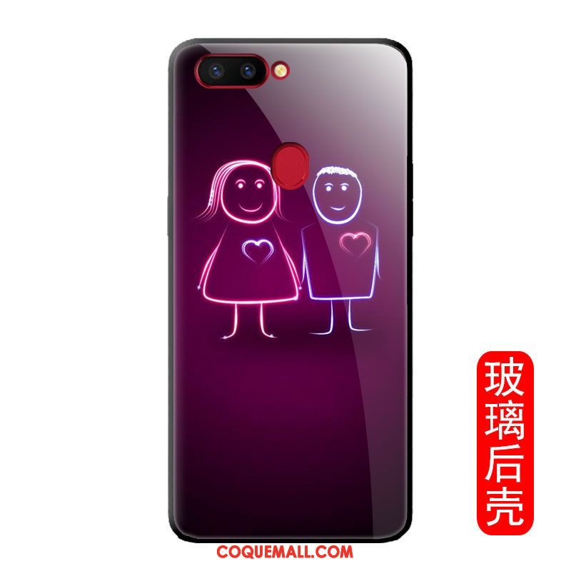 Étui Oppo F9 Starry Paillette Personnalité Tout Compris, Coque Oppo F9 Starry Téléphone Portable Verre