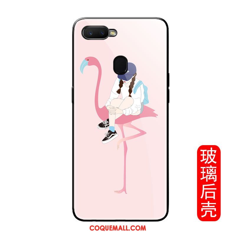 Étui Oppo F9 Starry Personnalité Silicone Verre, Coque Oppo F9 Starry Vent Tout Compris