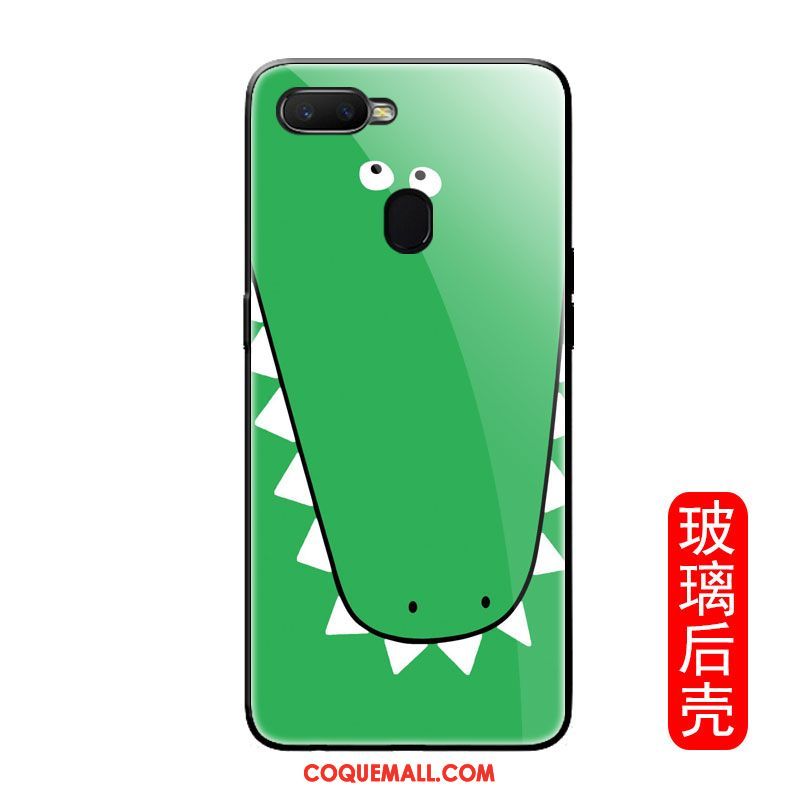 Étui Oppo F9 Starry Téléphone Portable Créatif Tendance, Coque Oppo F9 Starry Vert Simple