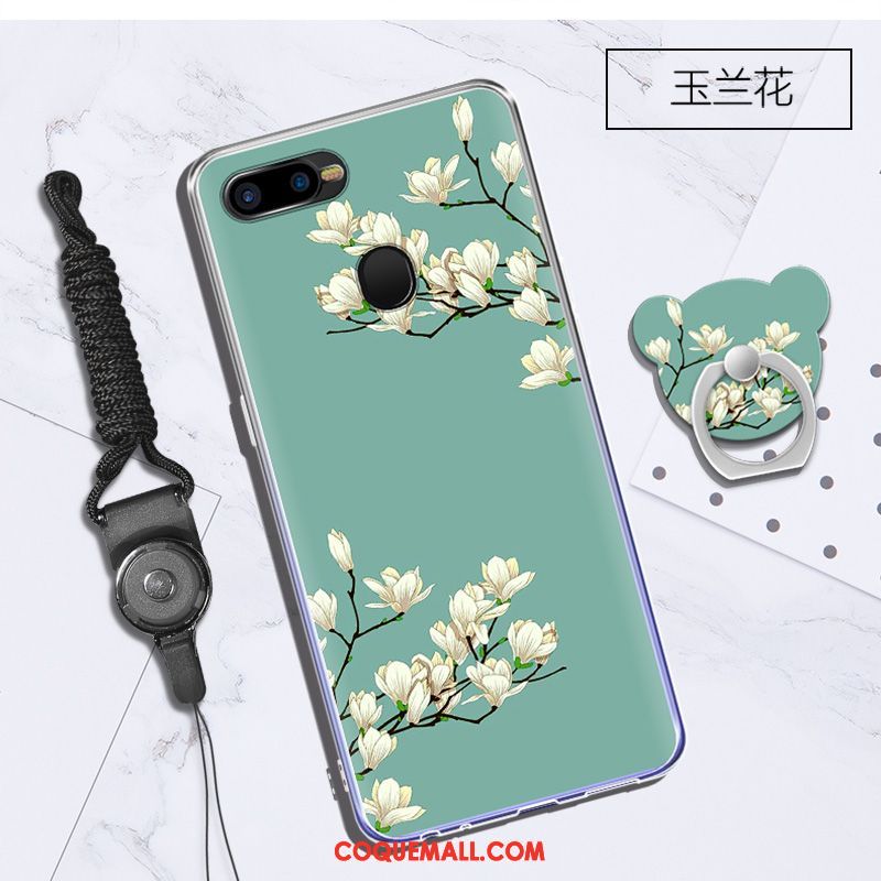 Étui Oppo F9 Starry Téléphone Portable Dessin Animé Anneau, Coque Oppo F9 Starry Incassable Fluide Doux