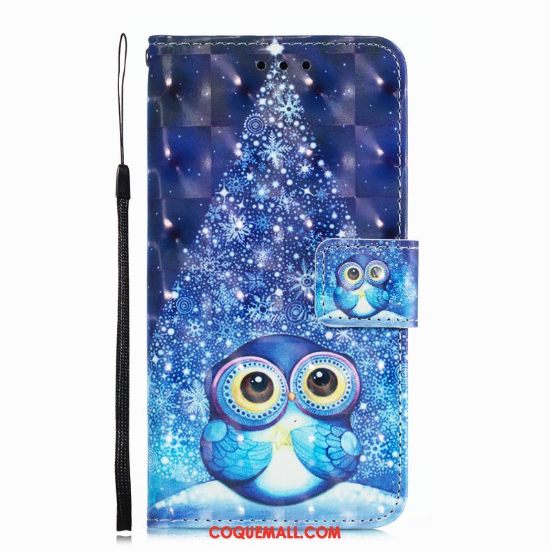 Étui Oppo F9 Starry Téléphone Portable Protection Créatif, Coque Oppo F9 Starry Étui En Cuir Violet