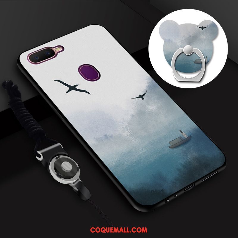 Étui Oppo F9 Starry Téléphone Portable Vent Blanc, Coque Oppo F9 Starry Art Tendance