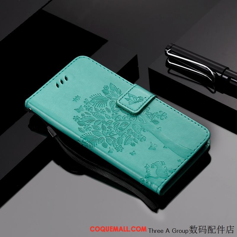 Étui Oppo F9 Starry Étui En Cuir Fluide Doux Clamshell, Coque Oppo F9 Starry Incassable Téléphone Portable