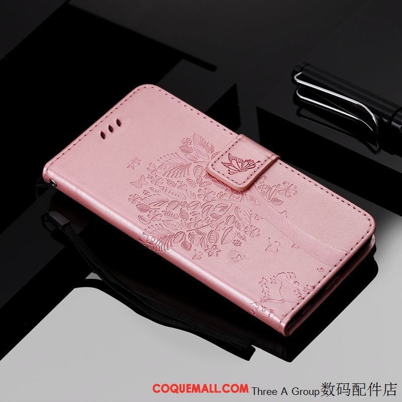 Étui Oppo F9 Starry Étui En Cuir Fluide Doux Clamshell, Coque Oppo F9 Starry Incassable Téléphone Portable