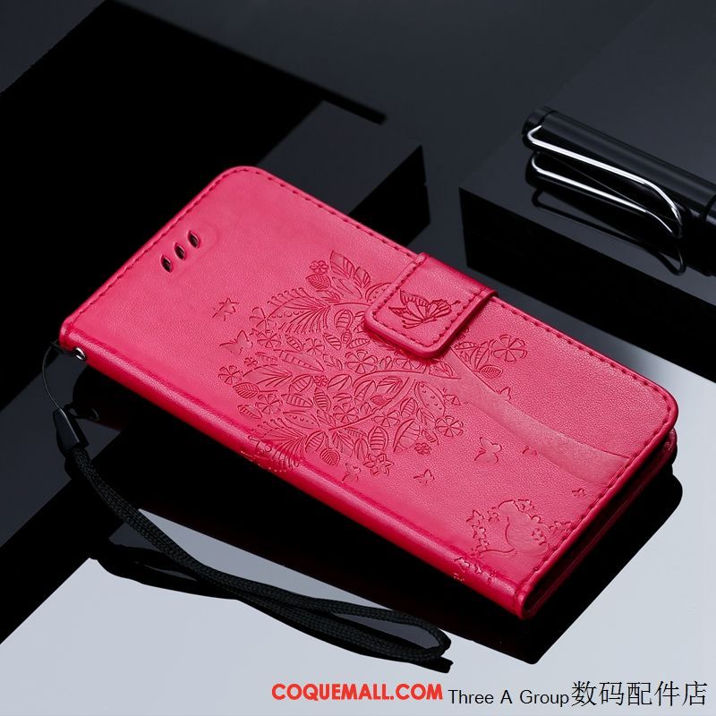 Étui Oppo F9 Starry Étui En Cuir Fluide Doux Clamshell, Coque Oppo F9 Starry Incassable Téléphone Portable