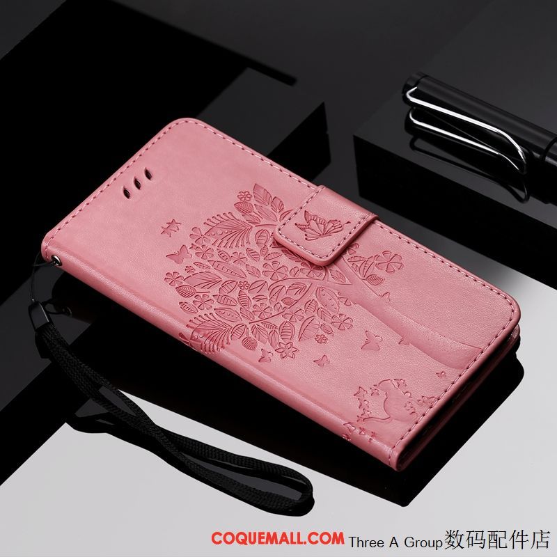 Étui Oppo F9 Starry Étui En Cuir Fluide Doux Clamshell, Coque Oppo F9 Starry Incassable Téléphone Portable