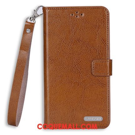 Étui Oppo F9 Starry Étui En Cuir Téléphone Portable Carte, Coque Oppo F9 Starry Créatif Tout Compris Braun