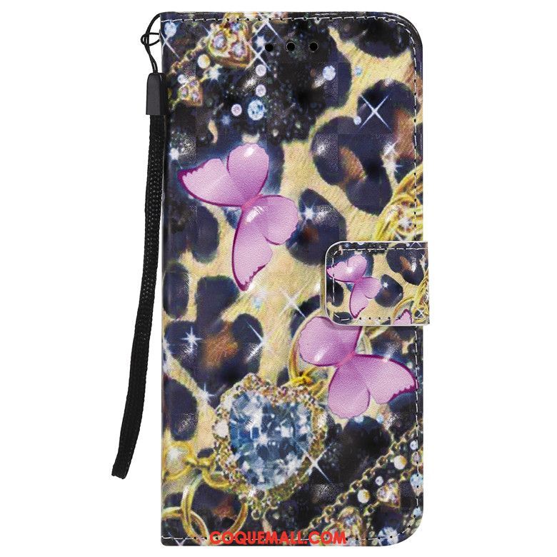 Étui Oppo F9 Starry Étui En Cuir Téléphone Portable Dessin Animé, Coque Oppo F9 Starry Silicone Fluide Doux