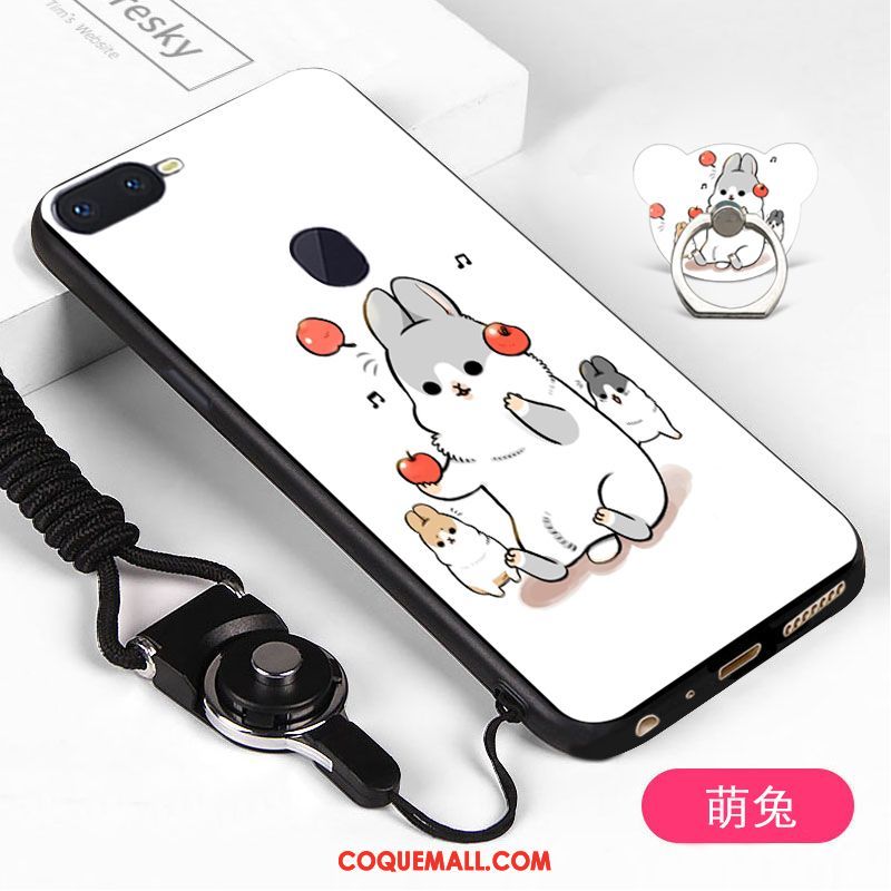 Étui Oppo F9 Téléphone Portable Fluide Doux Tendance, Coque Oppo F9 Blanc Nouveau