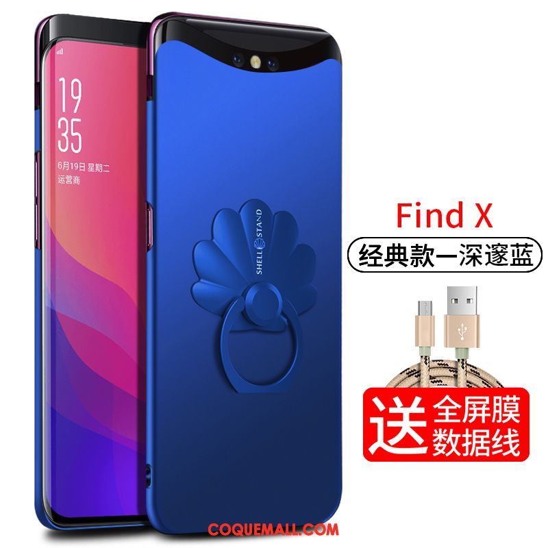 Étui Oppo Find X Difficile Rouge Téléphone Portable, Coque Oppo Find X Protection Très Mince