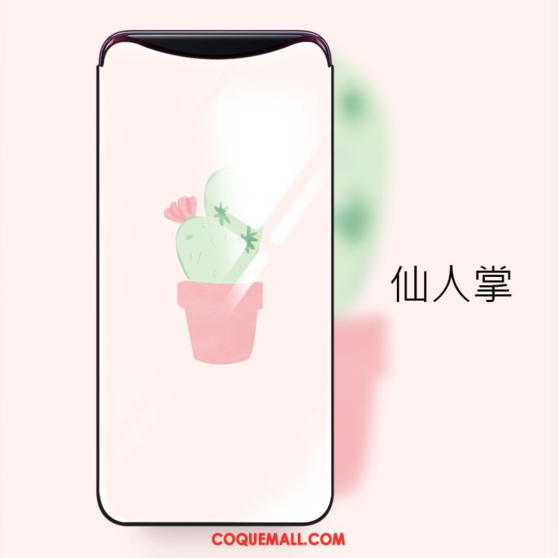 Étui Oppo Find X Mode Protection Simple, Coque Oppo Find X Téléphone Portable Fraise