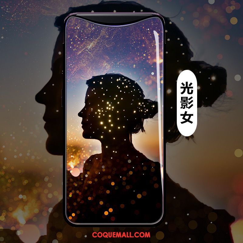 Étui Oppo Find X Rose Silicone Téléphone Portable, Coque Oppo Find X Protection Incassable