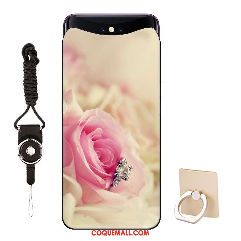 Étui Oppo Find X Silicone Fluide Doux Mode, Coque Oppo Find X Peinture Personnalité