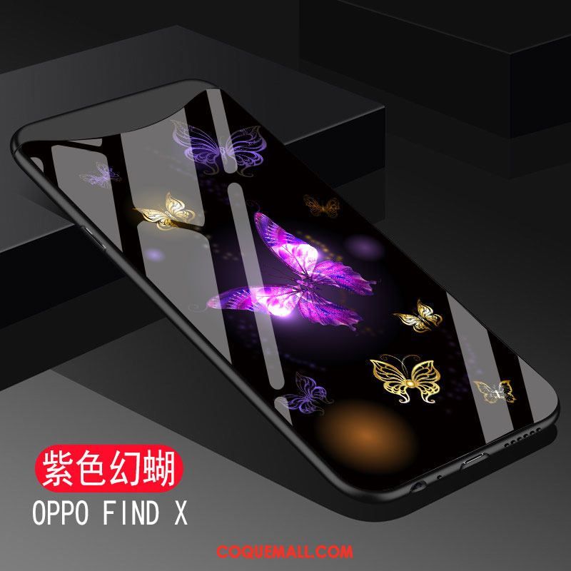 Étui Oppo Find X Silicone Protection Personnalité, Coque Oppo Find X Mode Téléphone Portable