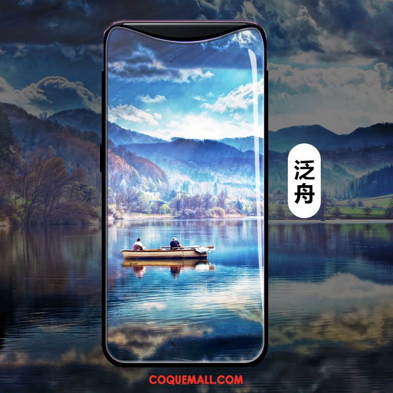 Étui Oppo Find X Tendance Marque De Tendance Créatif, Coque Oppo Find X Incassable Net Rouge