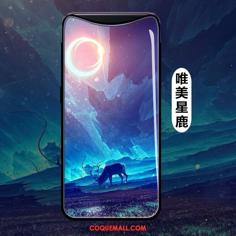 Étui Oppo Find X Tendance Marque De Tendance Créatif, Coque Oppo Find X Incassable Net Rouge