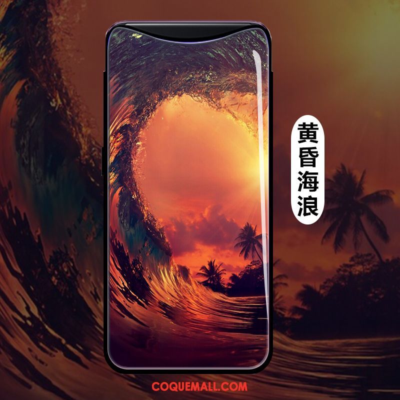 Étui Oppo Find X Tendance Marque De Tendance Créatif, Coque Oppo Find X Incassable Net Rouge