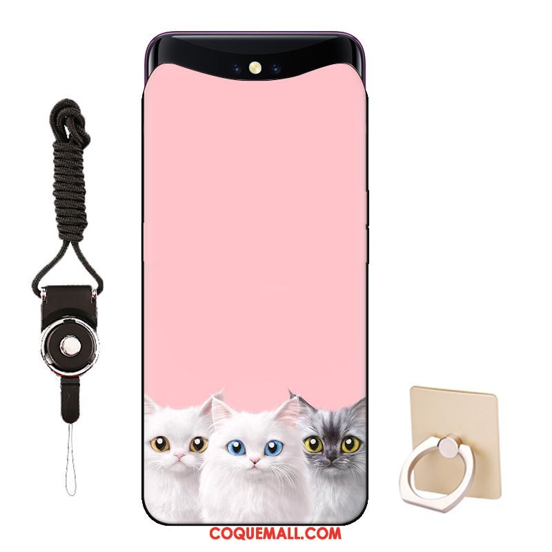 Étui Oppo Find X Téléphone Portable Chat Charmant, Coque Oppo Find X Difficile Tendance