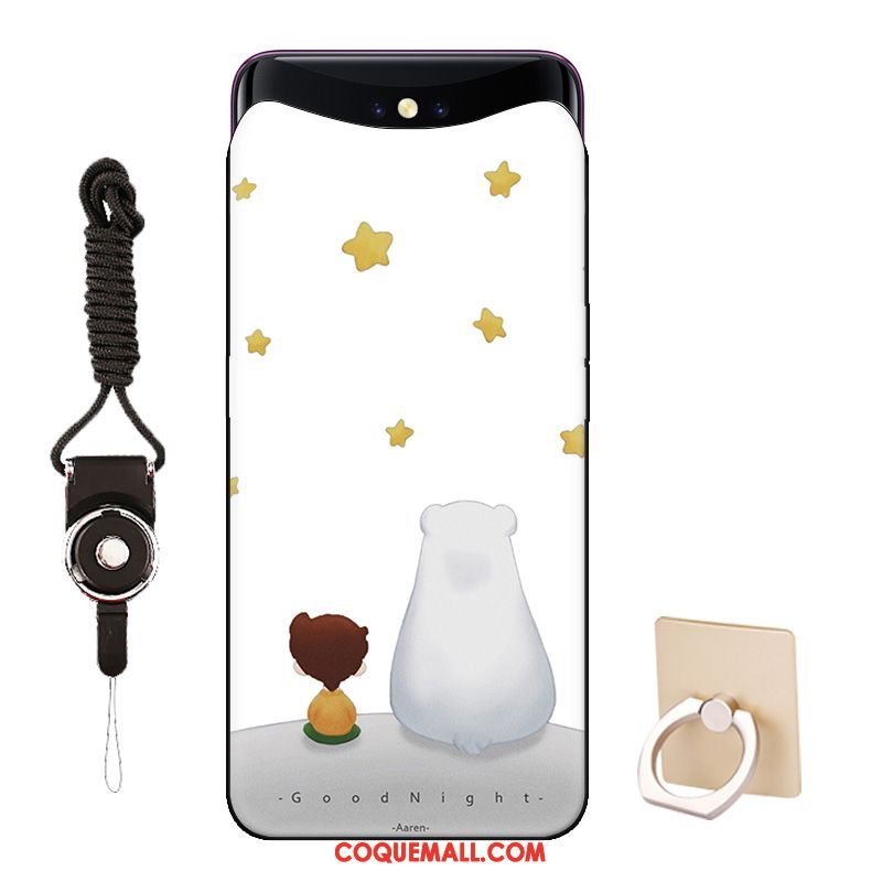 Étui Oppo Find X Téléphone Portable Chat Charmant, Coque Oppo Find X Difficile Tendance