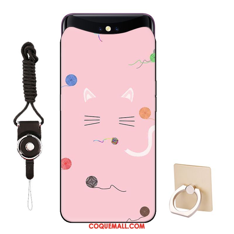 Étui Oppo Find X Téléphone Portable Chat Charmant, Coque Oppo Find X Difficile Tendance