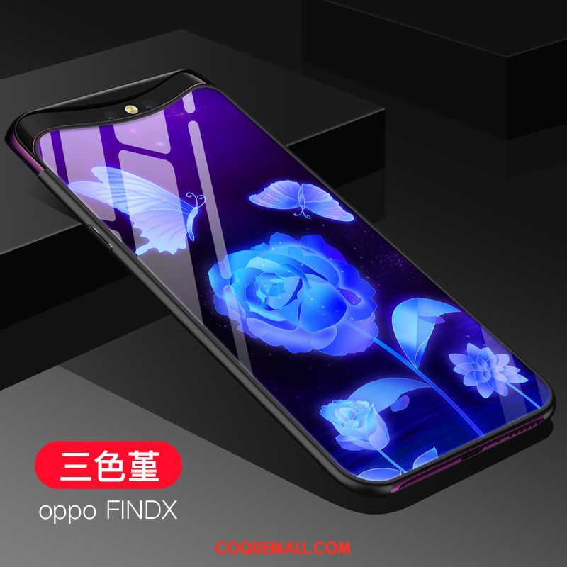 Étui Oppo Find X Téléphone Portable Personnalité Protection, Coque Oppo Find X Silicone Tendance